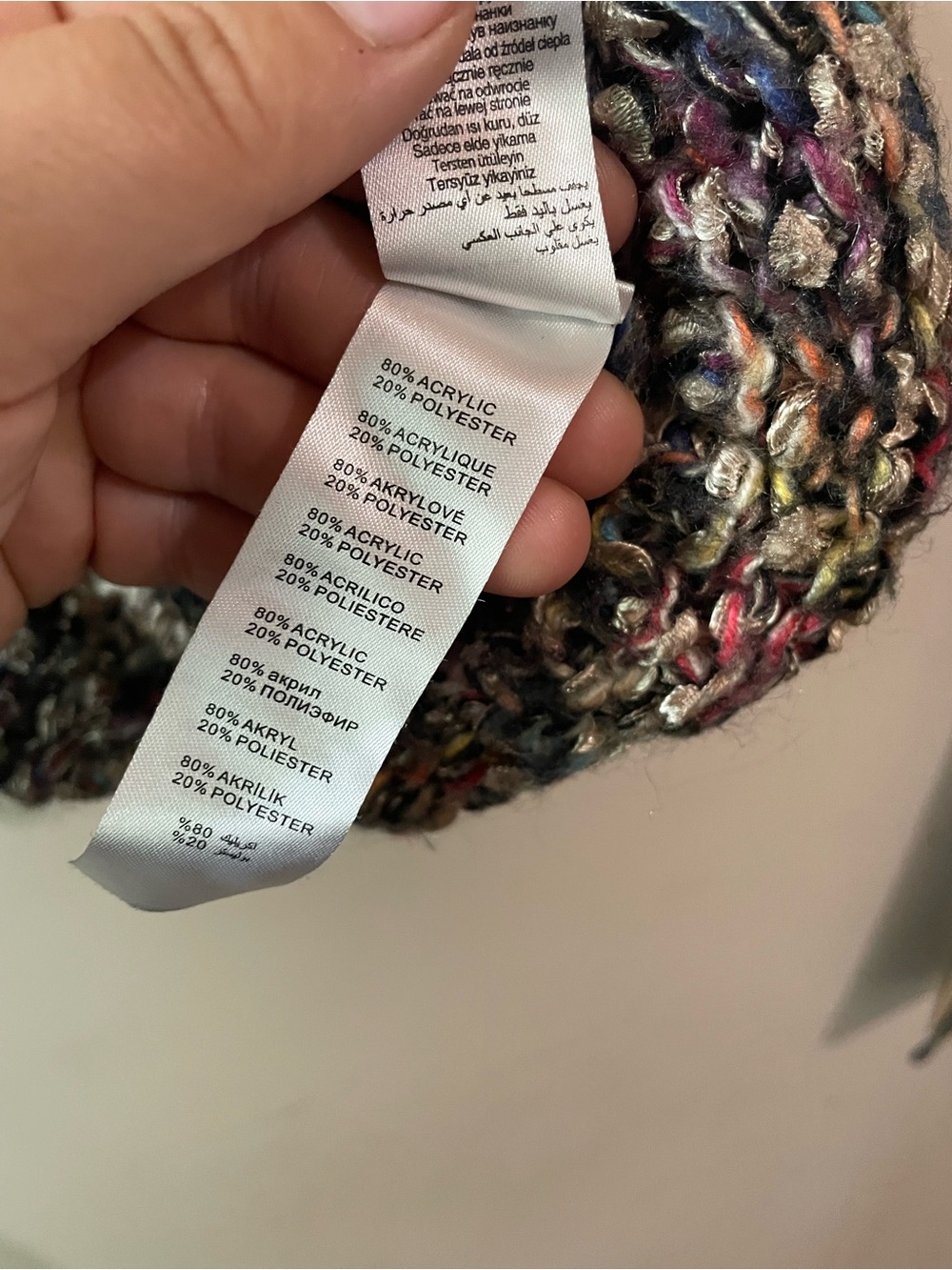 Apricot | Knit Colourful Cowl Neck - Picture 5 of 5